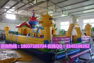 童心气模新款 充气城堡 儿童大型充气玩具 充气蹦蹦