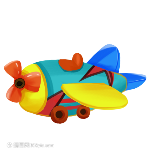 卡通飞机玩具