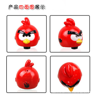 【电动万向轮 愤怒的小鸟 遇到障碍物自动转弯 灯光音乐】价格,厂家,图片,模型玩具,汕头市倍比贸易-