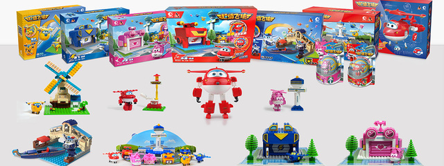 潮升动漫携旗下多款授权积木产品亮相广州玩具展